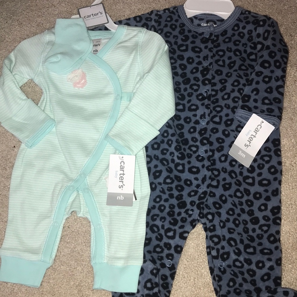 BABY GIRL SLEEPERS SET BUNDLE